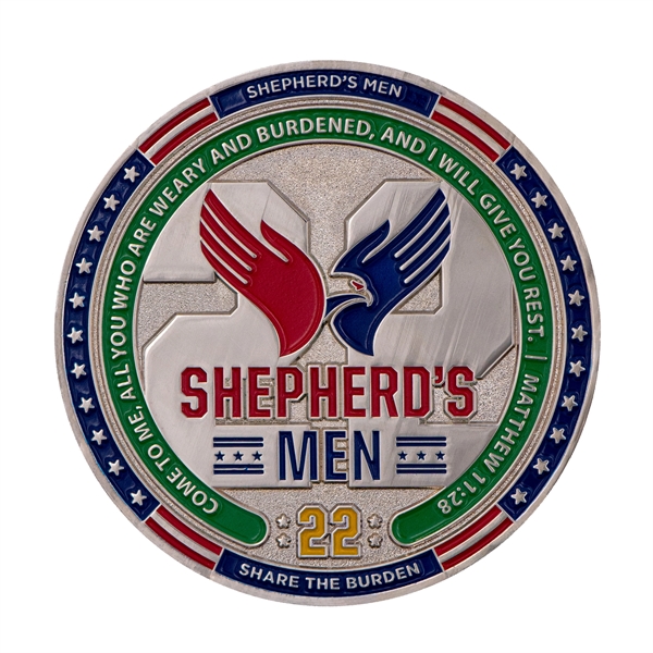 Custom die cast metal challenge coins in assorted sizes and finishes... from ASI 52263 EMT / EMT