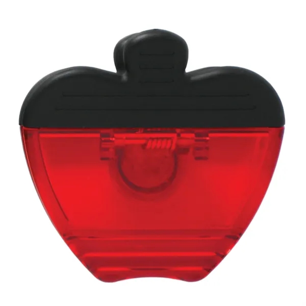 Apple shape translucent memo clip with magnet on back.... from ASI 52710 Lincoln Line