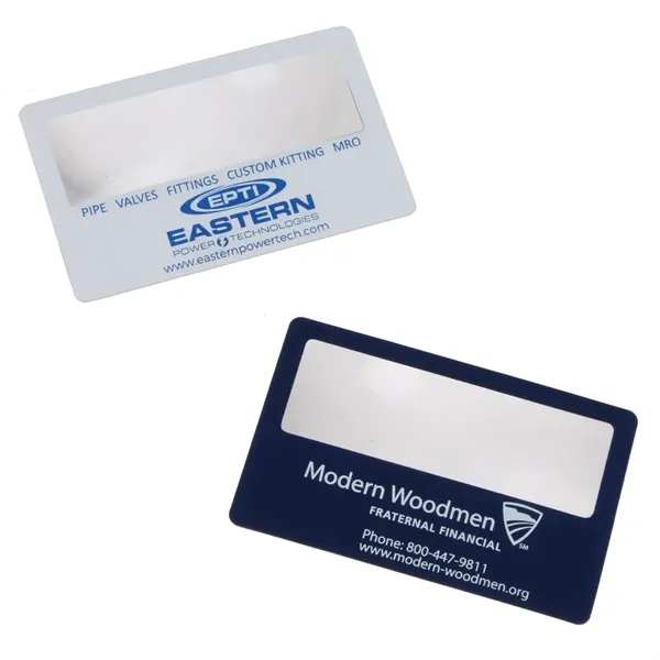 Business card magnifier with 3x magnification.... from ASI 52710 Lincoln Line