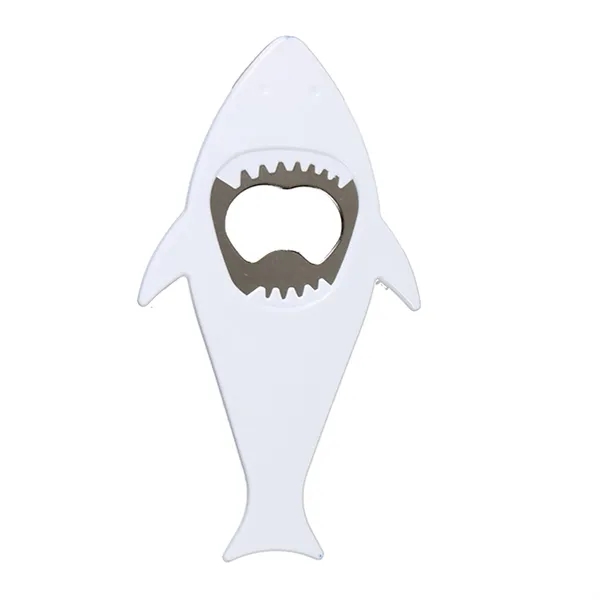 This shark bottle opener keychain is also magnetic.... from ASI 52710 Lincoln Line