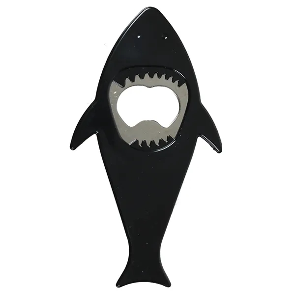 This shark bottle opener keychain is also magnetic.... from ASI 52710 Lincoln Line