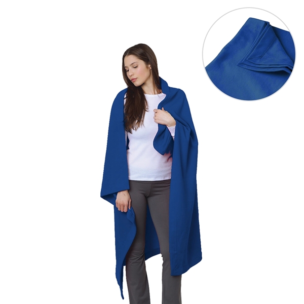 USA Made Stadium Fleece Blanket... from ASI 31517 Admart Products