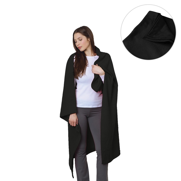 USA Made Stadium Fleece Blanket... from ASI 31517 Admart Products