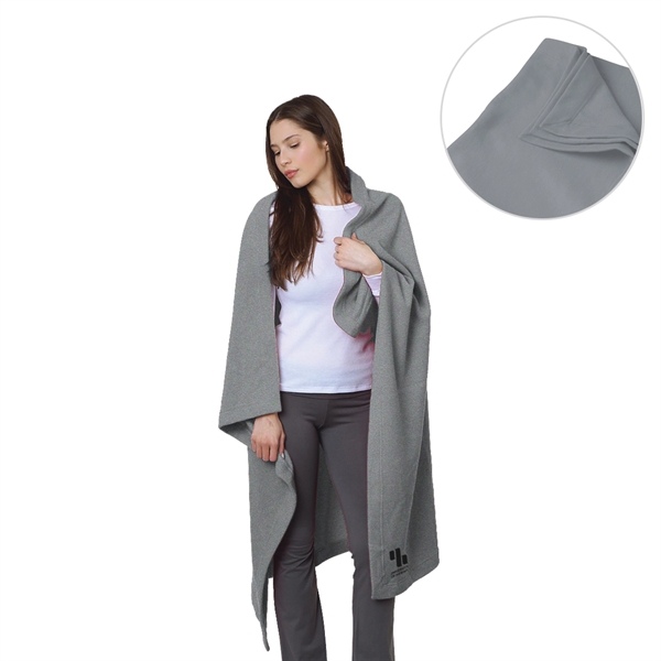 USA Made Stadium Fleece Blanket... from ASI 31517 Admart Products