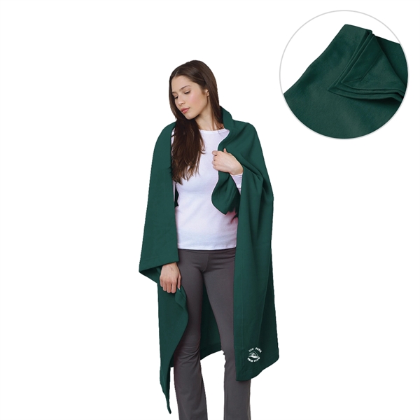 USA Made Stadium Fleece Blanket... from ASI 31517 Admart Products