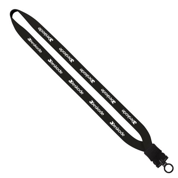 3/4" neoprene lanyard with plastic snap-buckle release and O-ring.... from ASI 88060 Snugz/USA Inc / SnugZ USA®