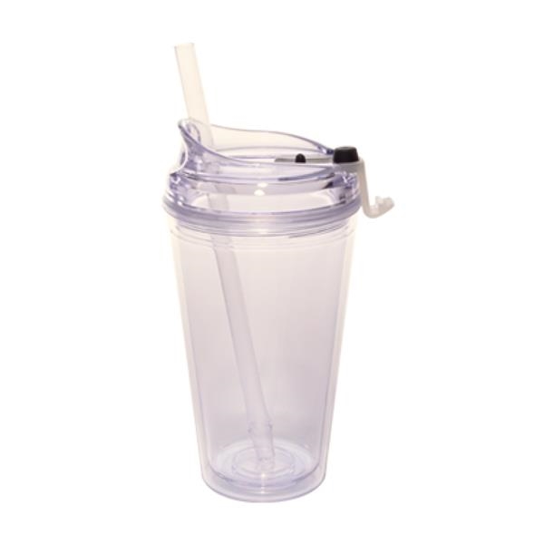 Acrylic cup holds up to 16 oz. of liquid. BPA free.... from ASI 52710 Lincoln Line