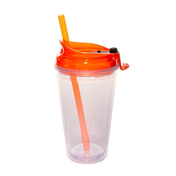 Acrylic cup holds up to 16 oz. of liquid. BPA free.... from ASI 52710 Lincoln Line