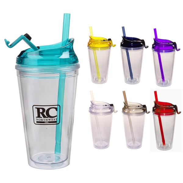 Acrylic cup holds up to 16 oz. of liquid. BPA free.... from ASI 52710 Lincoln Line