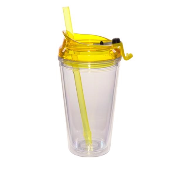 Acrylic cup holds up to 16 oz. of liquid. BPA free.... from ASI 52710 Lincoln Line