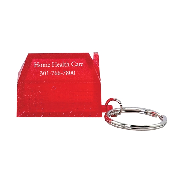 House shaped key tag, offered in several translucent colors.... from ASI 62190 Illini