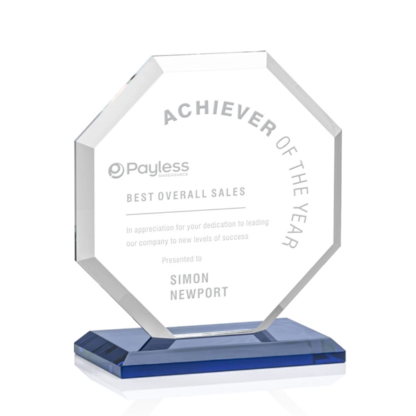 The Layland Award features a beautifully beveled Starfire Crystal Octagon mounted... from ASI 84592 St Regis Group / St Regis