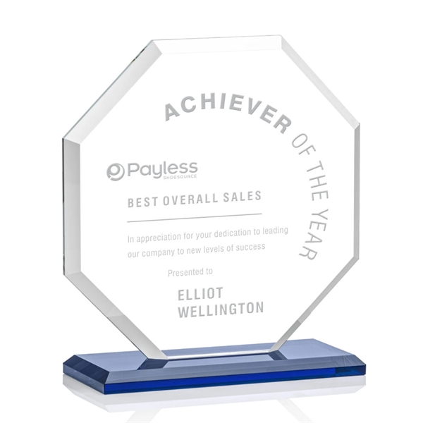 The Layland Award features a beautifully beveled Starfire Crystal Octagon mounted... from ASI 84592 St Regis Group / St Regis