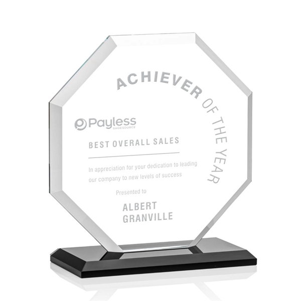 The Layland Award features a beautifully beveled Starfire Crystal Octagon mounted... from ASI 84592 St Regis Group / St Regis