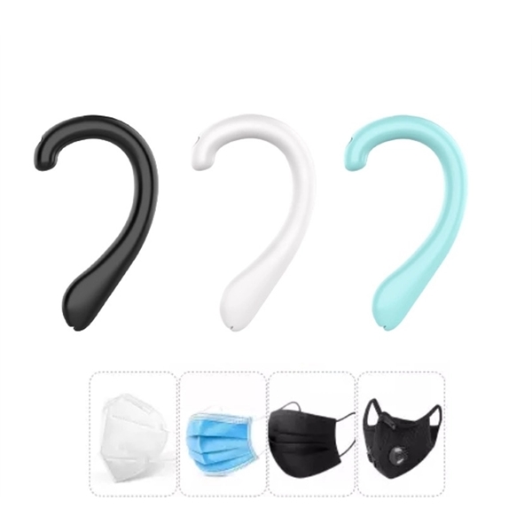 1.97" x 1.18" x 0.24" silicone ear saver facemask extender takes... from ASI 37218 Athena Promo (tm)