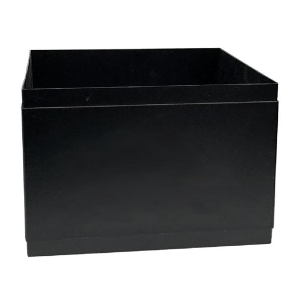 5.5" x 5.5" x 4.3" black stainless steel napkin holder.... from ASI 62677 iline PROMO (The Innovative Line) / iline PROMO (The Innovative Line)