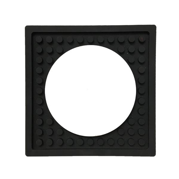 3.9" x 6mm square silicone drink coaster with full color digital... from ASI 62677 iline PROMO (The Innovative Line) / iline PROMO (The Innovative Line)