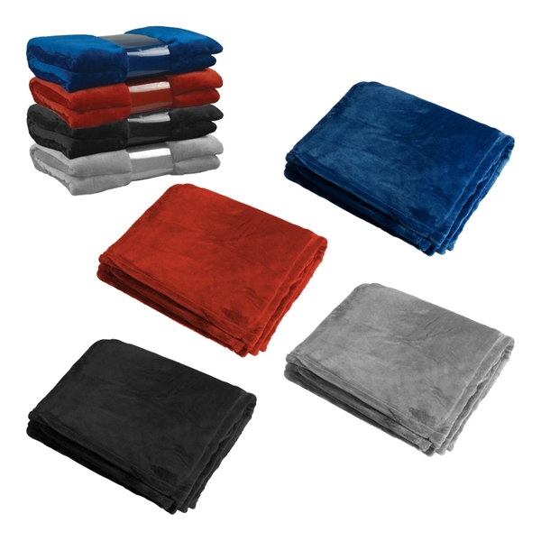 Plush Flannel Blanket... from ASI 31517 Admart Products