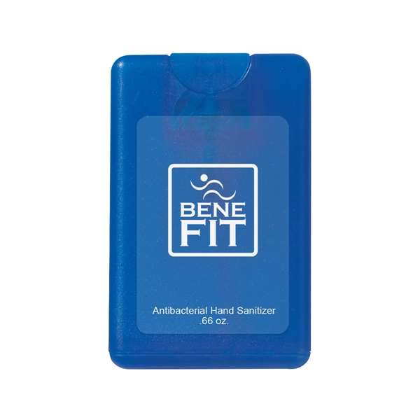 0.66 oz. Card Shape Hand Sanitizer.  Lightly Scented.... from ASI 61125 Hit Promotional Products / Hit®