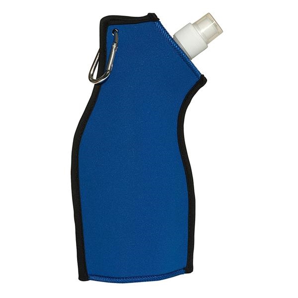 Flexible neoprene-covered PE plastic water bottle holds approx. 13.5 oz.... from ASI 79530 Prime Line