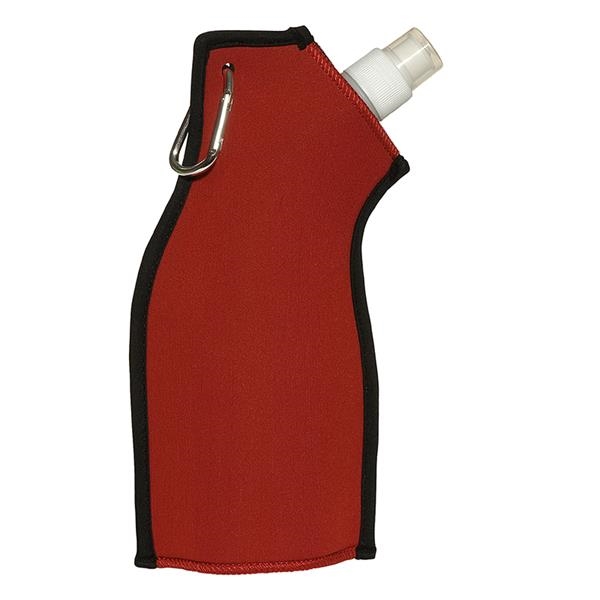 Flexible neoprene-covered PE plastic water bottle holds approx. 13.5 oz.... from ASI 79530 Prime Line