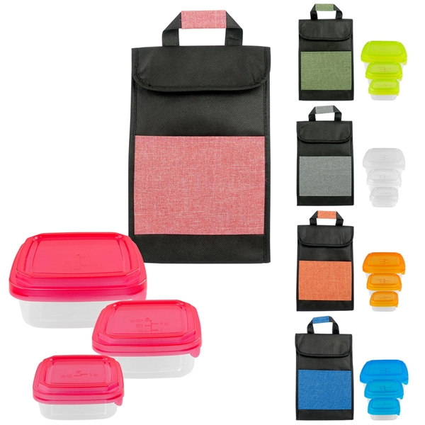 Ridge Portion Control Tote Set... from ASI 30208 A P Specialties / AP Specialties