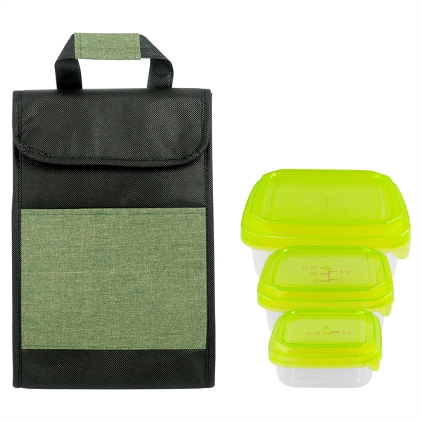 Ridge Portion Control Tote Set... from ASI 30208 A P Specialties / AP Specialties