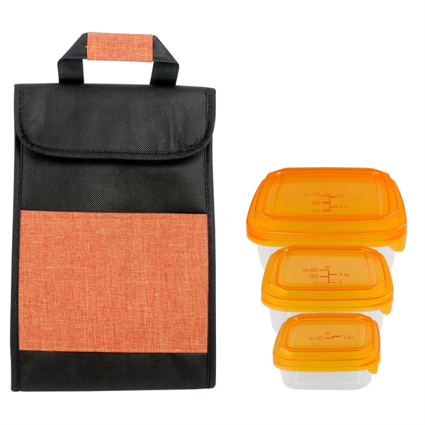 Ridge Portion Control Tote Set... from ASI 30208 A P Specialties / AP Specialties