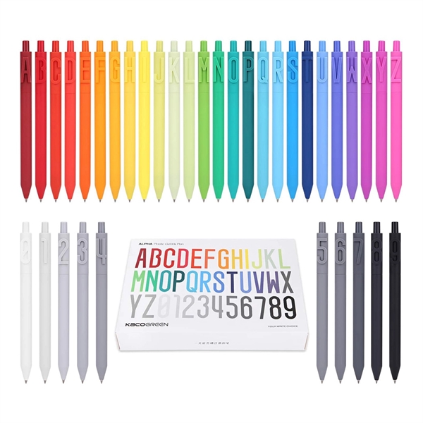 Kaco Alphabet and Number Pen Gift Set... from ASI 31517 Admart Products / Admart Line
