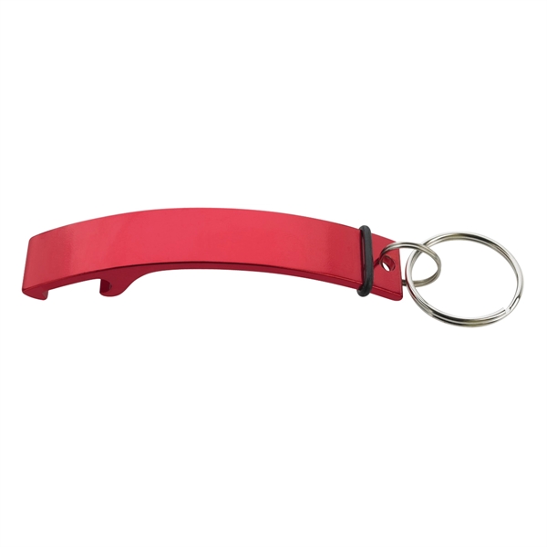 Curve Aluminum Bottle Opener. Curved Bottle Opener with Split Ring. ... from ASI 61125 Hit Promotional Products / Hit®