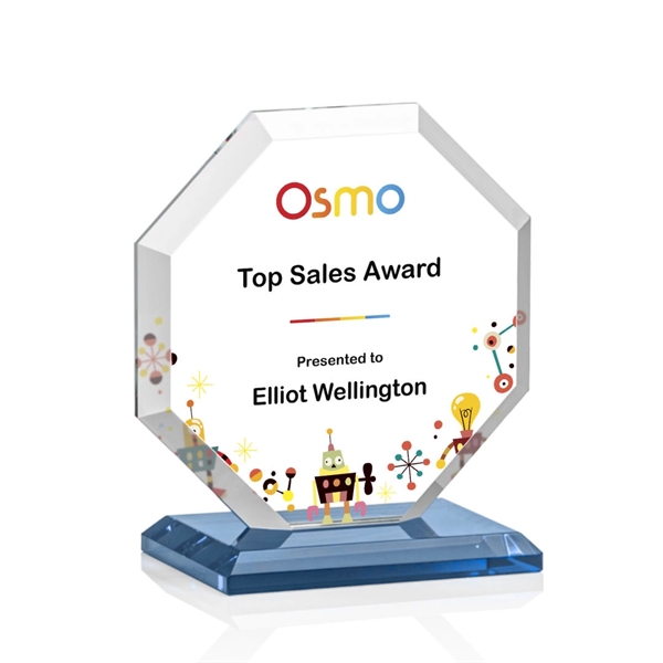 The Layland Award features a beautifully beveled Starfire Crystal Octagon mounted... from ASI 84592 St Regis Group / St Regis