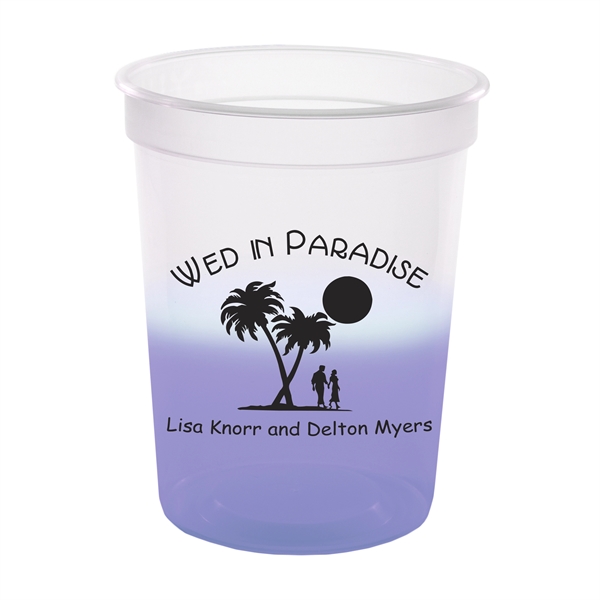 16 oz Color or Frost-To_Color Mood Stadium Cup... from ASI 88200 TK Sorg's - A Div of Arch Promo Group, LLC / PETITE