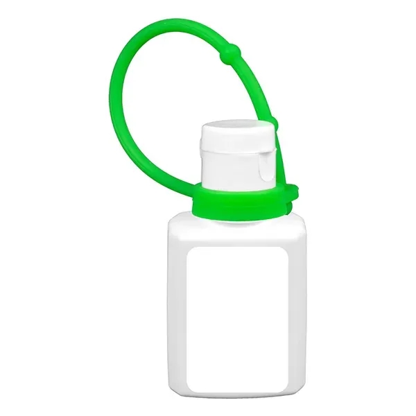 One ounce PE flip-top container of SPF30 sunscreen lotion with colored... from ASI 62660 Innovation Line