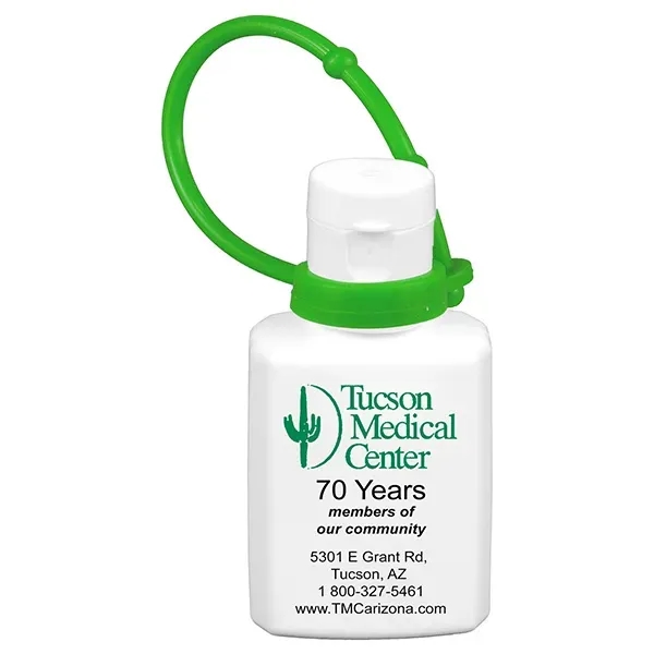 .5 ounce PE flip-top container of SPF30 sunscreen lotion with colored... from ASI 62660 Innovation Line