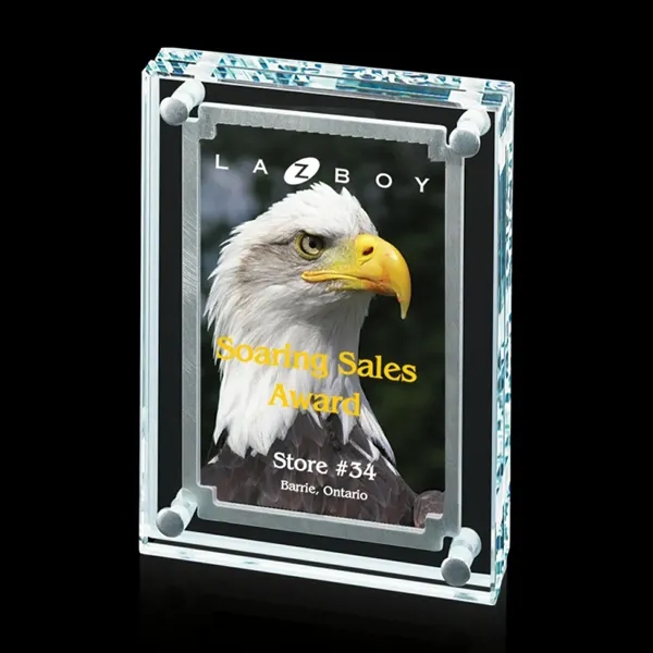 Starfire/Aluminum/sub plate award... from ASI 84592 St Regis Group / Prestige Glass