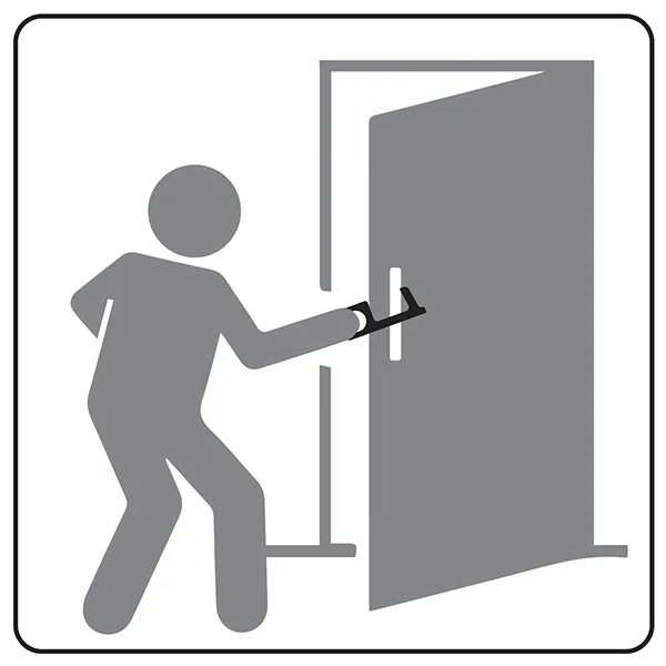 4" x 1 1/2" x 3/16" acrylic plastic touchless tool and... from ASI 62660 Innovation Line