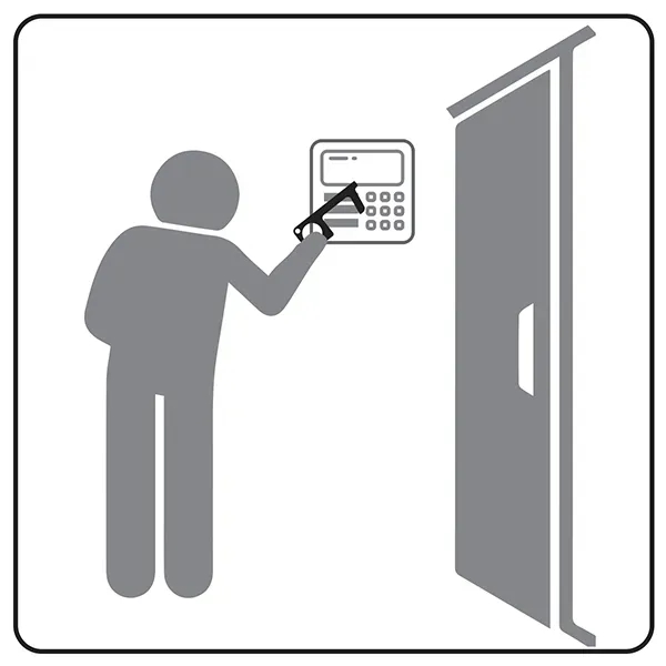 4" x 1 1/2" x 3/16" acrylic plastic touchless tool and... from ASI 62660 Innovation Line
