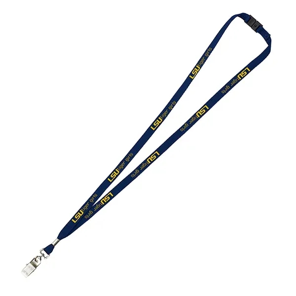 18" x 3/8" polyester lanyard with breakaway release buckle.... from ASI 62660 Innovation Line