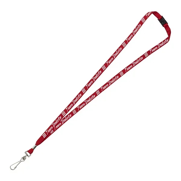 18" x 3/8" polyester lanyard with breakaway release buckle.... from ASI 62660 Innovation Line