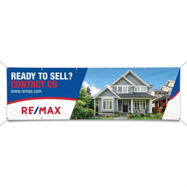 13 ounce vinyl one-sided banner in assorted sizes with four grommet... from ASI 90807 Tekweld