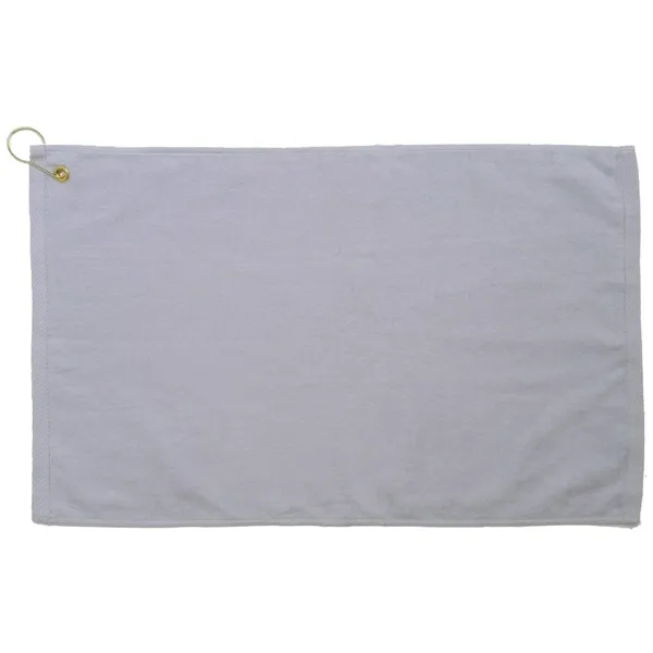 16" x 25" colored midweight, velour hemmed golf towel. Made of... from ASI 79750 Pro Towels