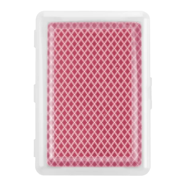 Paper playing cards in reusable plastic case.... from ASI 61125 Hit Promotional Products / Hit®