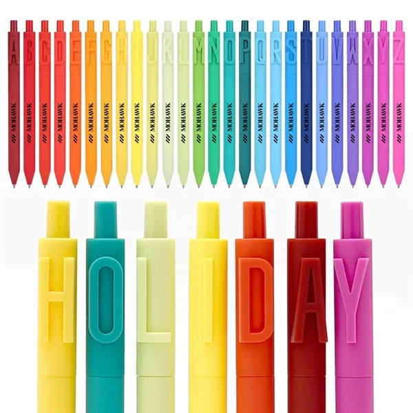 Kaco Alphabet Gel Ink Pens... from ASI 31517 Admart Products / Admart Line