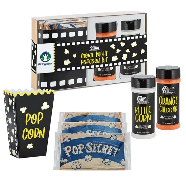 Popcorn Seasoning Kit - Microwave Kit. A movie night at home... from ASI 71685 Midnite Snax®