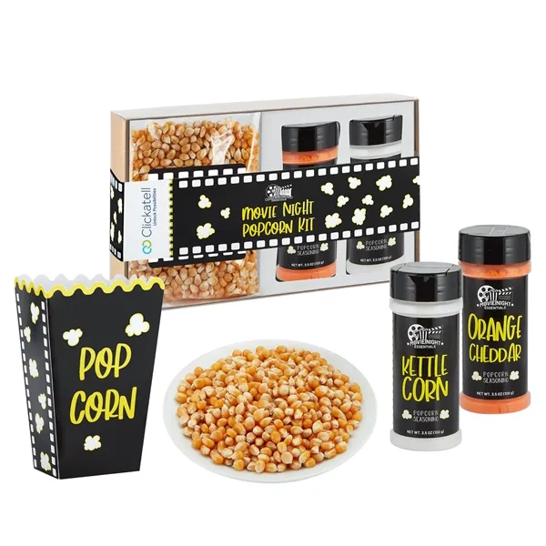 Popcorn Seasoning Kit - Kernel Kit. A movie night at home... from ASI 71685 Midnite Snax®