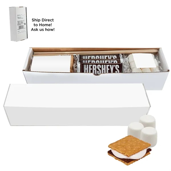 S'mores campfire kit in mailer box. S'mores kits are our best... from ASI 71685 Midnite Snax®