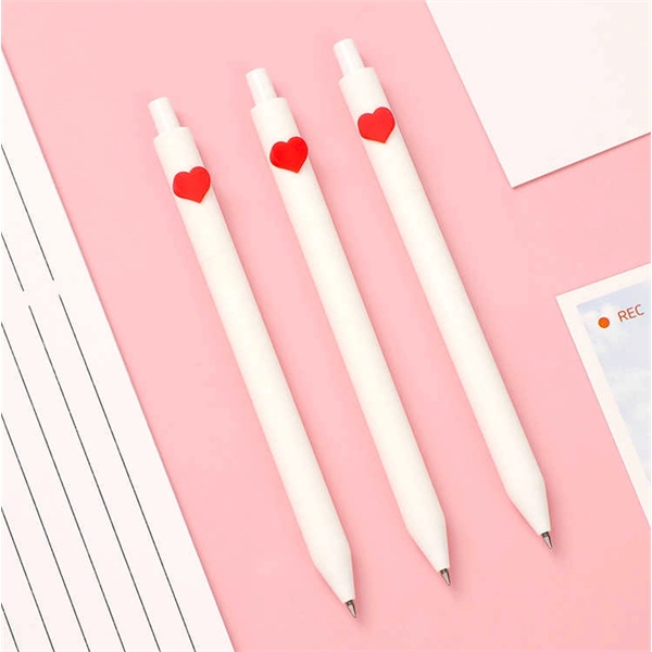 Red Heart Gel Pen... from ASI 31517 Admart Products / Admart Line