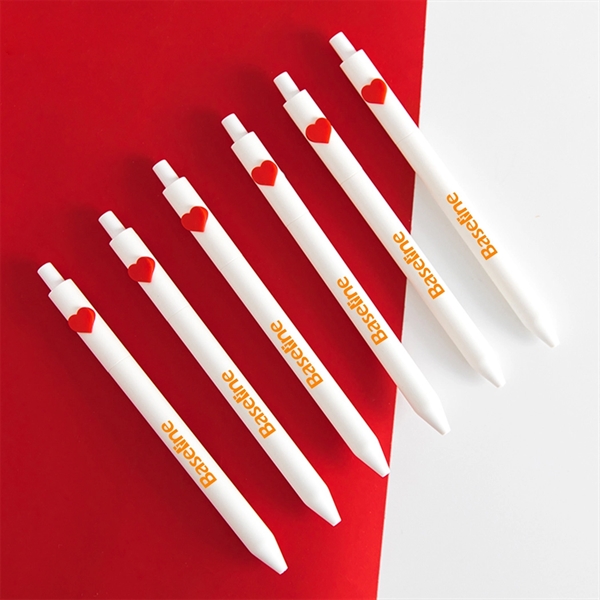 Red Heart Gel Pen... from ASI 31517 Admart Products / Admart Line