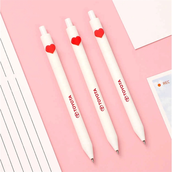 Red Heart Gel Pen... from ASI 31517 Admart Products / Admart Line