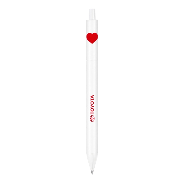 Red Heart Gel Pen... from ASI 31517 Admart Products / Admart Line